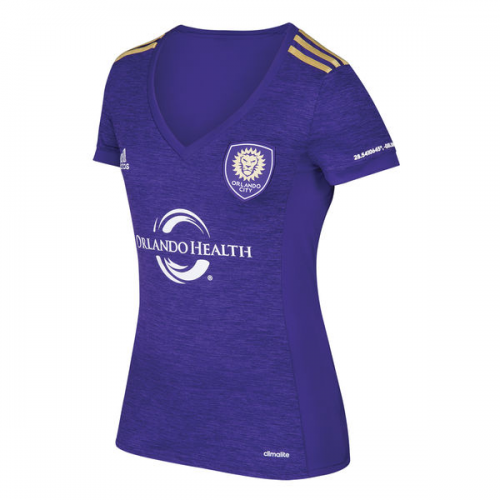 Women's Orlando City Home 2017/18 Soccer Jersey Shirt